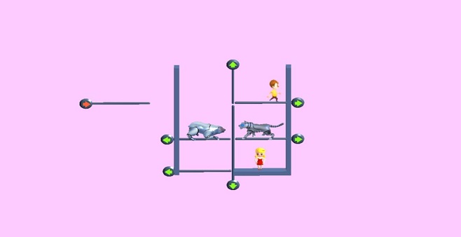 拉环解谜救人的游戏