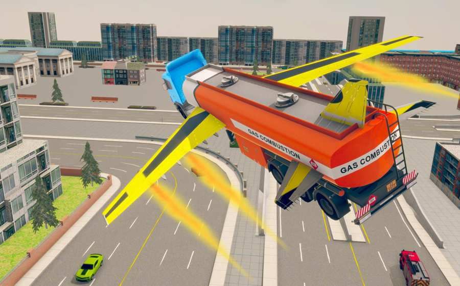 飞行油罐卡车模拟图3