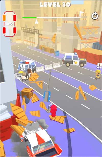 疯狂汽车躲警察图1