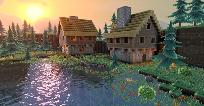 生存建造类的开放世界沙盒游戏